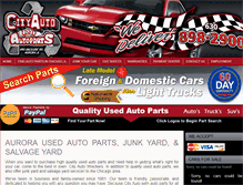 Tablet Screenshot of cityautowreckers.com